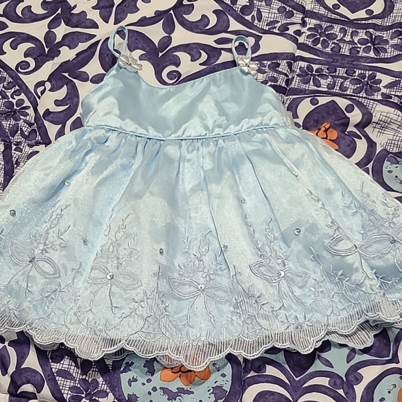 baby no more blues ls set dress blues